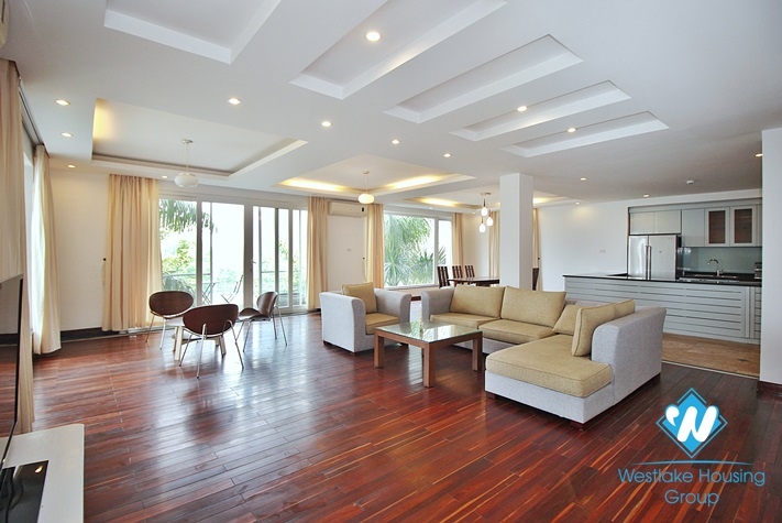 A spacious 3 bedroom apartment with lake view in Tay ho, Ha noi